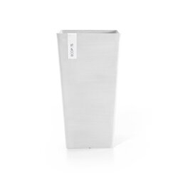Ecopots Pot rotterdam midhigh h56cm puurwit