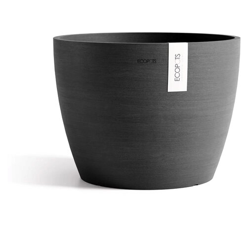 Ecopots Pot stockholm 40cm donkergrijs
