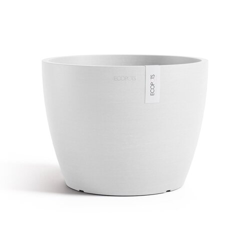Ecopots Pot stockholm d24cm puurwit