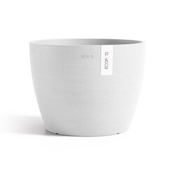 Ecopots Pot stockholm d31cm puurwit