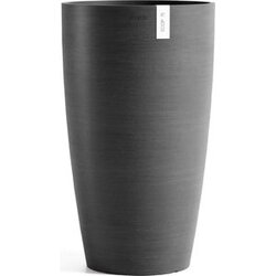 Ecopots Pot stockholm high h60cm donkergrijs