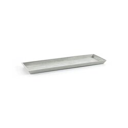 Ecopots Schotel Rectangular 80 White Grey