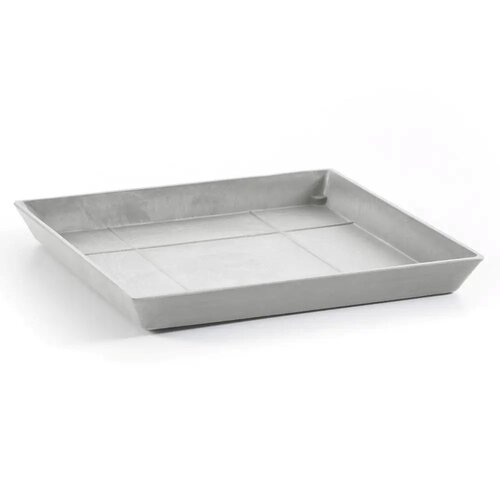 Ecopots Schotel Square 20 White Grey