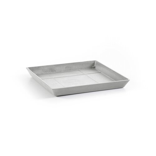 Ecopots Schotel Square 30 White Grey