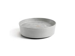 Ecopots Schotel Wheels 30 White Grey