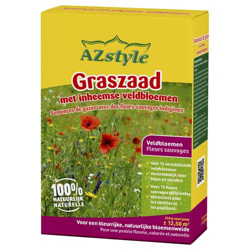 Ecostyle Graszaad met inheemse veldbloemen 250 g