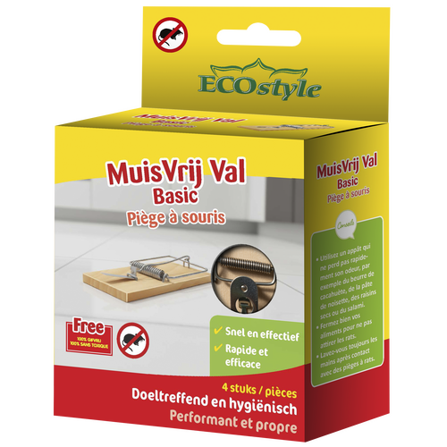 Ecostyle MouseFree Trap Basic 4-pack