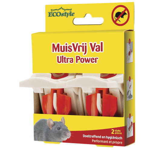 Ecostyle MouseFree Trap Ultra Power 2-pack