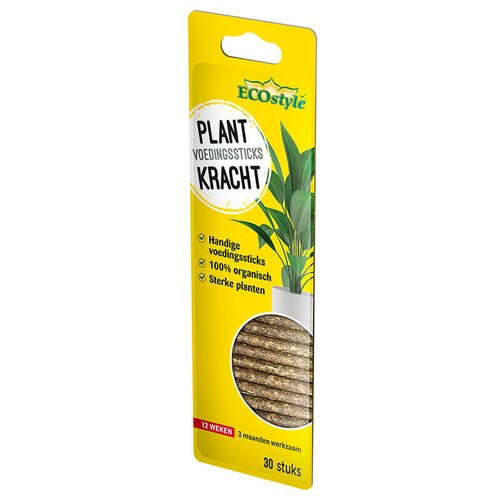 Ecostyle Plantkracht sticks 30st - afbeelding 1