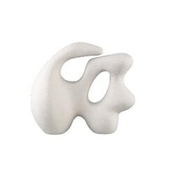 PTMD Eddison Cream ceramic matt glazed statue organic
