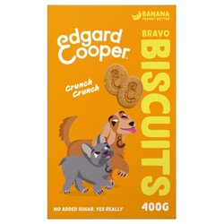 Edgard & cooper Adult biscuit banana&peanut 400gr