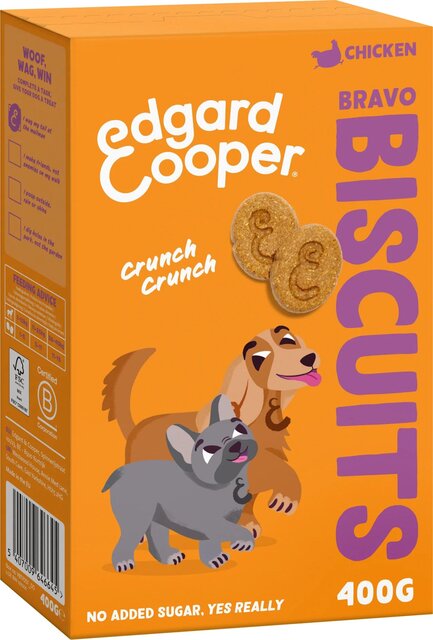 Edgard & cooper Adult biscuit chicken 400gr