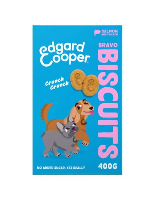Edgard & cooper Adult biscuit salmon&chicken 400gr