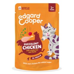 Edgard & Cooper Adult kip in saus 85g