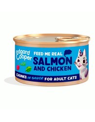 Edgard & Cooper Cat adult chuncks salmon/chicken 85