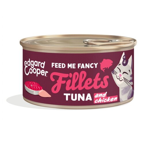 Edgard & Cooper Cat fillets tuna/chicken 70g