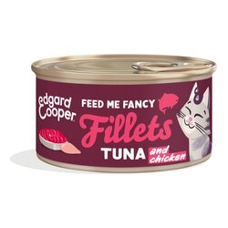 Edgard & Cooper Cat fillets tuna/chicken 70g