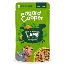 Edgard & cooper Hond adult stew pouch lam&kip 150g