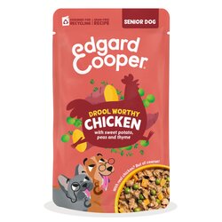 Edgard & cooper Hond senior stew pouch kip 150g