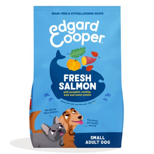 edgard & cooper Hondenvoer droog adult zalm small 3kg