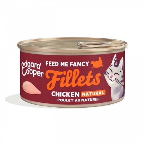 Edgard & cooper Kattenvoer filet kip 70g
