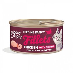 Edgard & cooper Kattenvoer filet kip&garnaal 70g