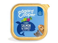 Edgard & cooper Kuipje zalm/kalkoen 150g