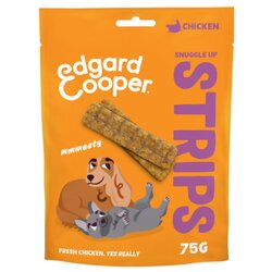 Edgard & cooper Strips adult chicken 75g