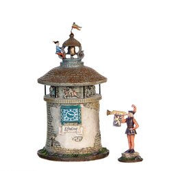Efteling De Magische Klok 2 delig - h15,5xd8cm