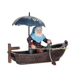Efteling Kabouter in boot - l9,5xb4,5xh6,5cm