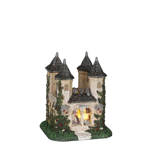 Efteling Kasteel van Doornroosje battery operated - l9xb9xh11cm