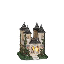 Efteling Kasteel van Doornroosje battery operated - l9xb9xh11cm