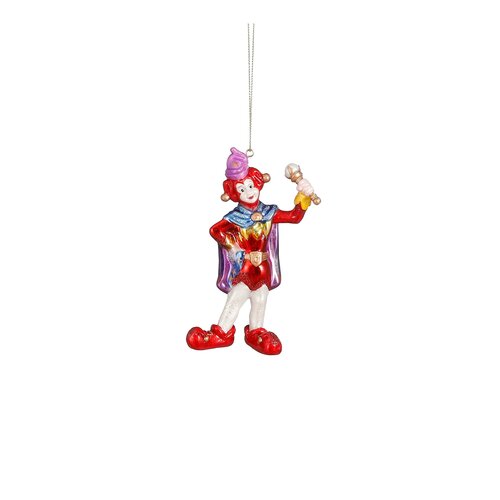 Efteling Ornament Pardoes glas rood - l6xb4xh13cm