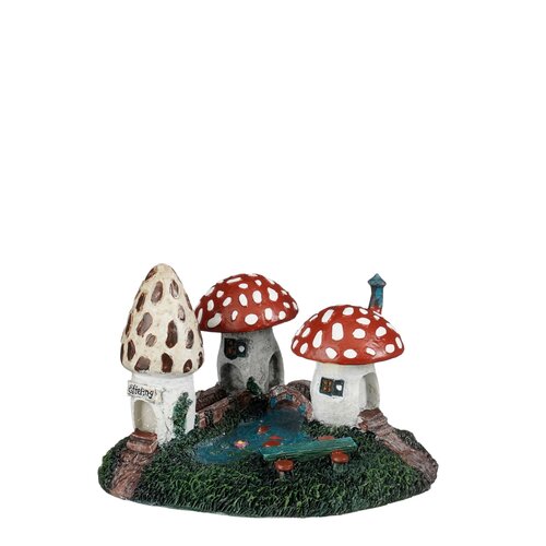 Efteling Paddenstoelenparcours - l12,5xb10,5xh8cm