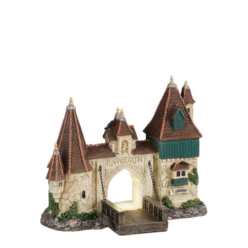 Efteling Raveleijn Poort werkt op batterijen - l15xb8xh12cm
