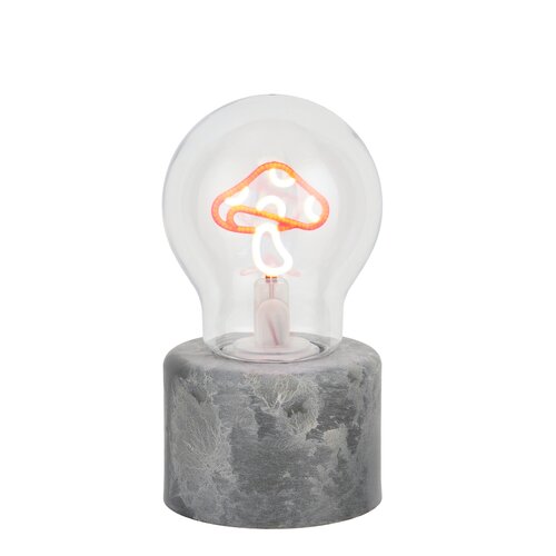 Efteling Tafellamp led paddestoel multicolour oplaadbare batterij USB - h13,5xd7cm