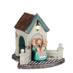 Efteling Tweeling Gijs met licht en muziek - l11xb12xh11cm