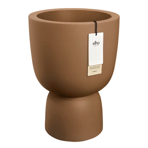 Elho Amber Coupe Round 41 -  - ø 41 x H 58 cm - Binnen en Buiten - 100% gerecycled