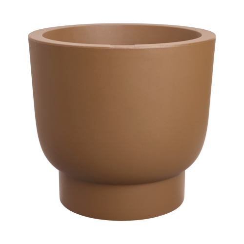 Elho Amber Grail 47 - Bruin - Ø 47 x H 45 cm - Binnen en Buiten - 100% gerecycled