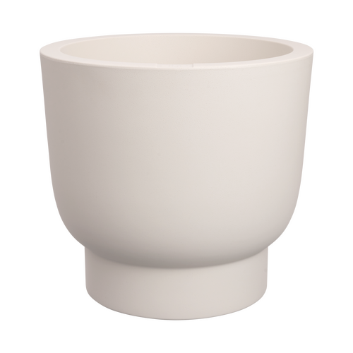 Elho Amber Grail 58 - Wit - Ø 58 x H 55 cm - Binnen en Buiten - 100% gerecycled