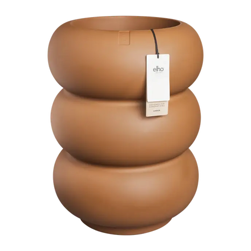 Elho Amber Roll High 43 -  - ø 43 x H 58 cm - Binnen en Buiten - 100% gerecycled