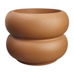 Elho Amber Roll Low 60 - Bruin - L 60 x B  x H 46 cm - Binnen en Buiten - 100% gerecycled