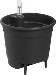 Elho B.for Soft Rond 22 met Self-Watering Insert - Bloempot met Watermeter - 100% Gerecycled Plastic - afbeelding 3