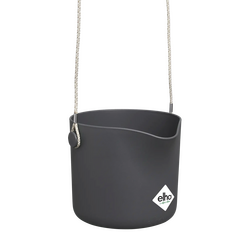 Elho B.for Swing 18 - Bloempot - Kleur: Antraciet - Binnen - Ø 18 x H 16.5 cm