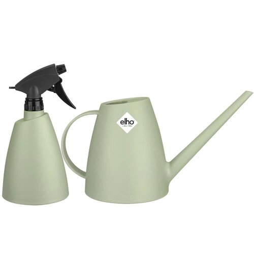 Elho Brussels Gieter en Sprayer - Set met Gieter en Plantenspuit - 100% Recyclebaar - Sorbet groen