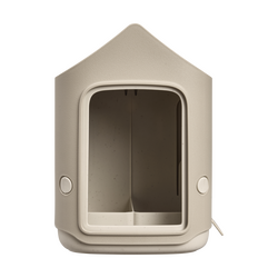 Elho Cosy Bird Feeder 18 - Beige - L 18 x B  x H 23 cm -  - 100% gerecycled