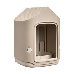 Elho Cosy Bird Feeder 18 - Beige - L 18 x B  x H 23 cm -  - 100% gerecycled - afbeelding 1