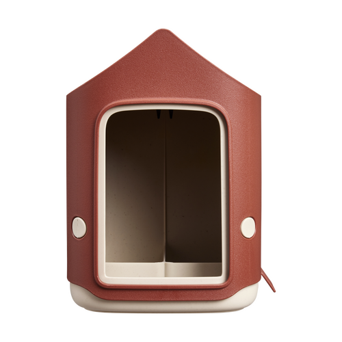 Elho Cosy Bird Feeder 18 - Rood - L 18 x B  x H 23 cm -  - 100% gerecycled