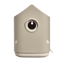 Elho Cosy Bird House 18 - Beige - L 18 x B  x H 23 cm - Balkon en Buiten - 100% gerecycled