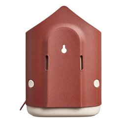 Elho Cosy Bird House 18 - Rood - L 18 x B  x H 23 cm - Balkon en Buiten - 100% gerecycled - afbeelding 2